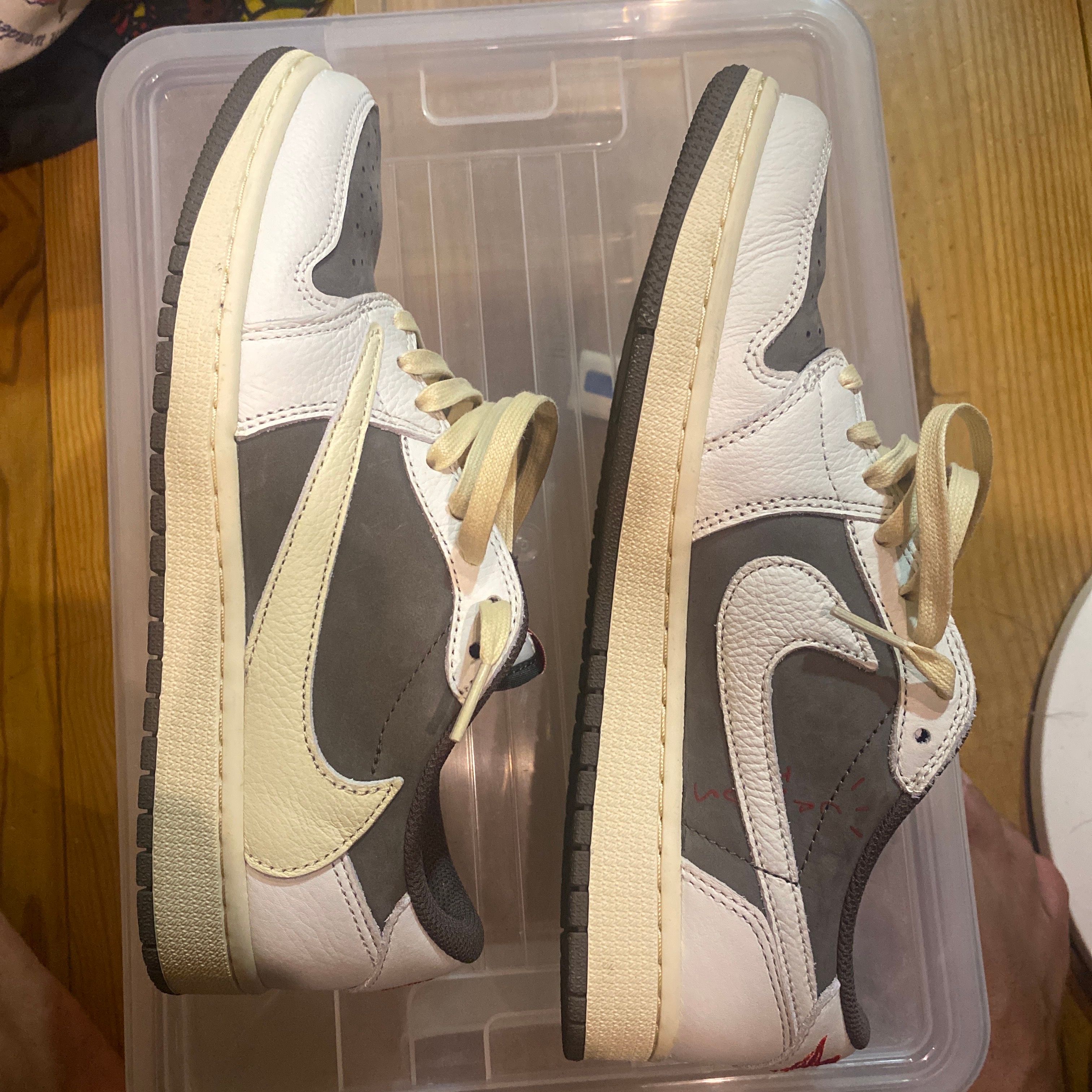 Travis Scott × Nike Air Jordan 1 Low OG SP "Reverse Mocha/Sail and Ridgerock"