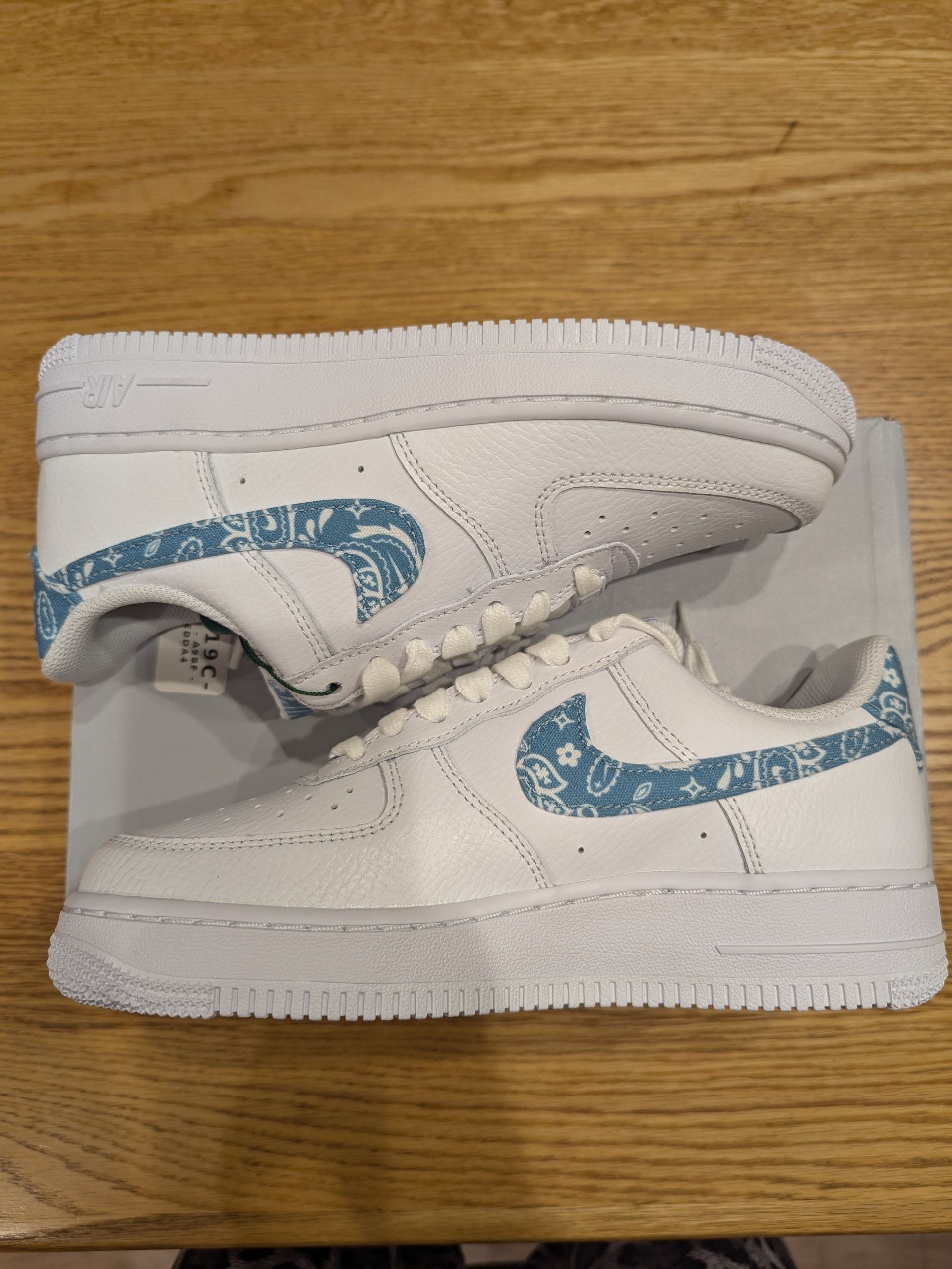 Nike Women's Air Force 1 Low '07 Essential "Blue Paisley"