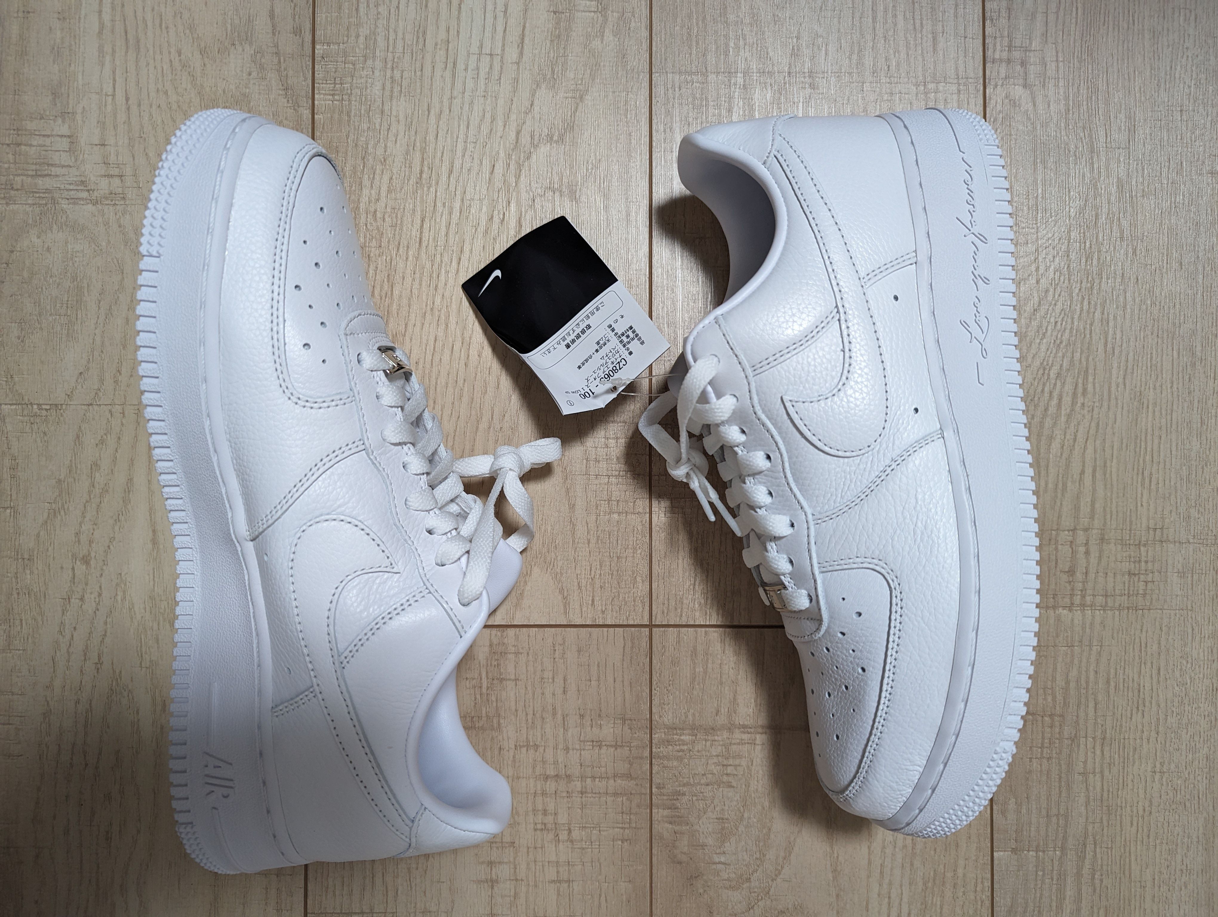 Drake NOCTA × Nike Air Force 1 Low "Love You Forver/White"