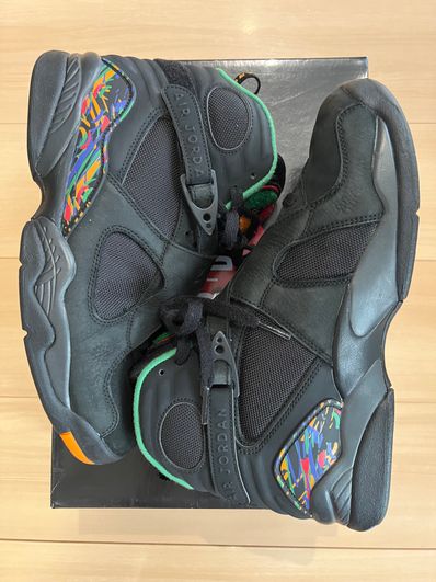 Nike Air Jordan 8 Retro "Black/Light Concord"