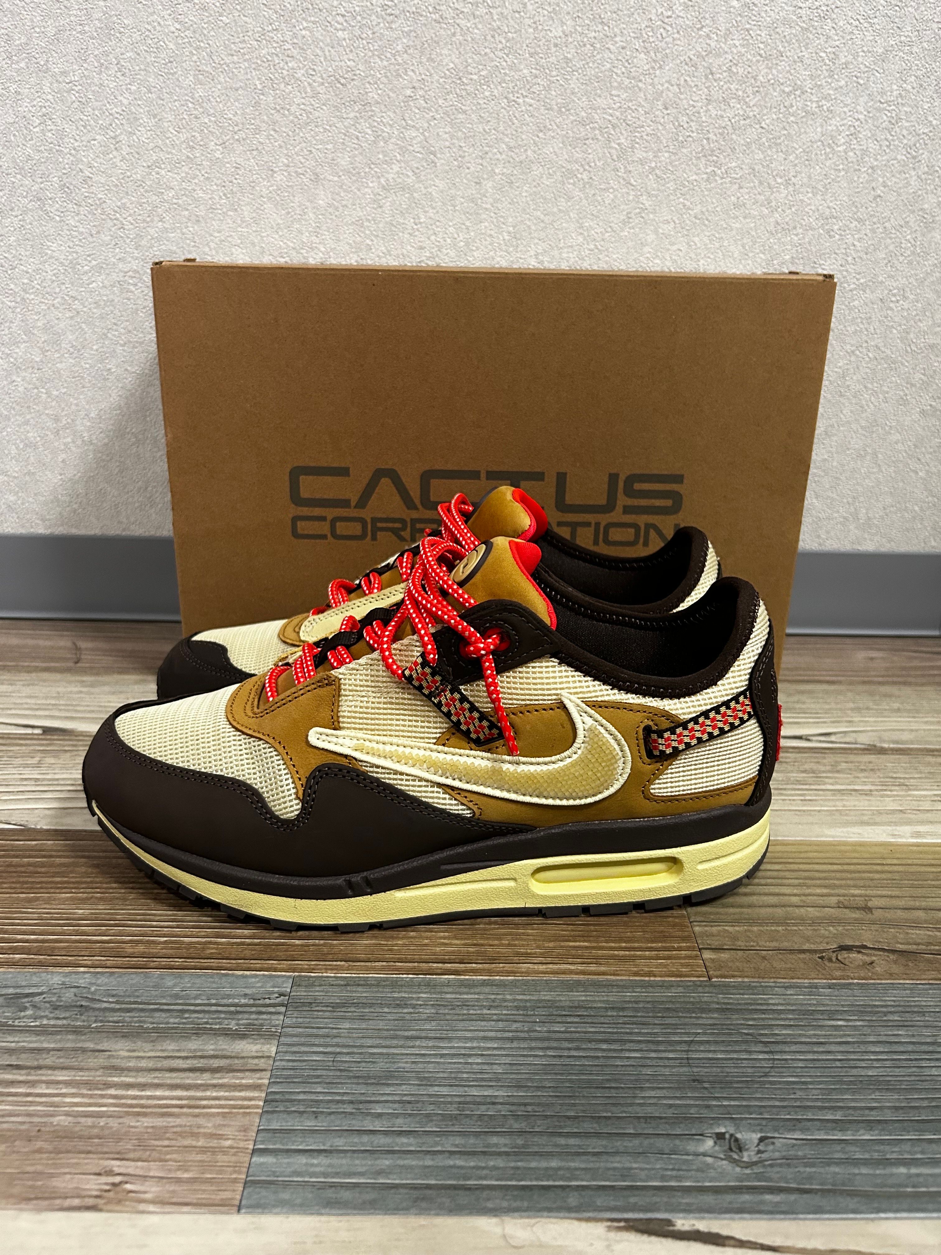 Travis Scott × Nike Air Max 1 "CACT.US Brown"