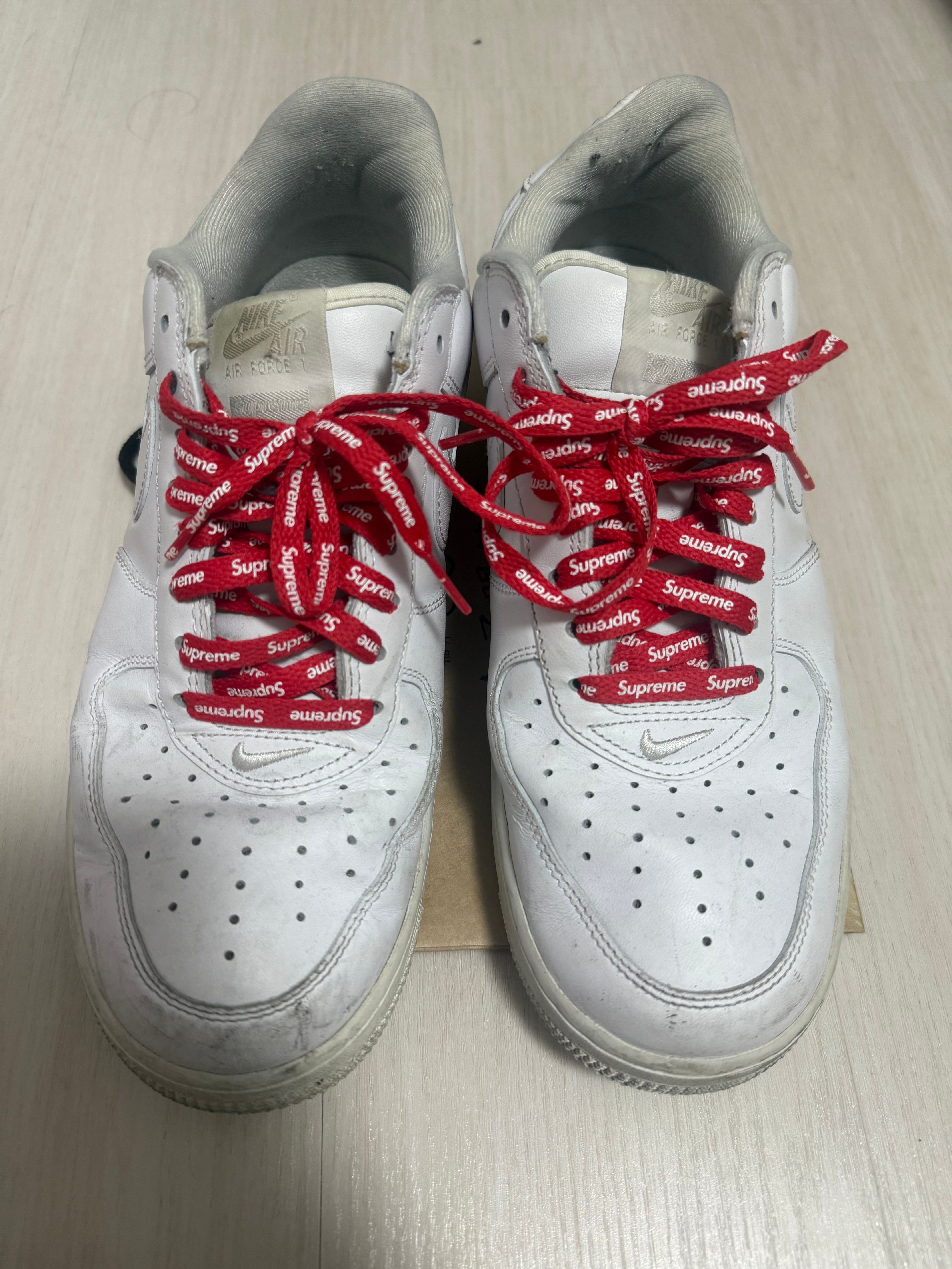 Supreme × Nike Air Force 1 Low "White"