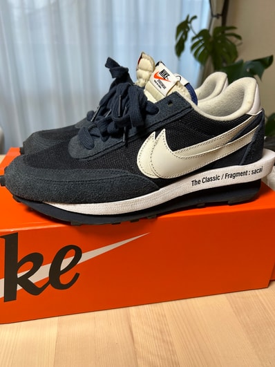 fragment design × sacai × Nike LD Waffle "Blackended Blue"