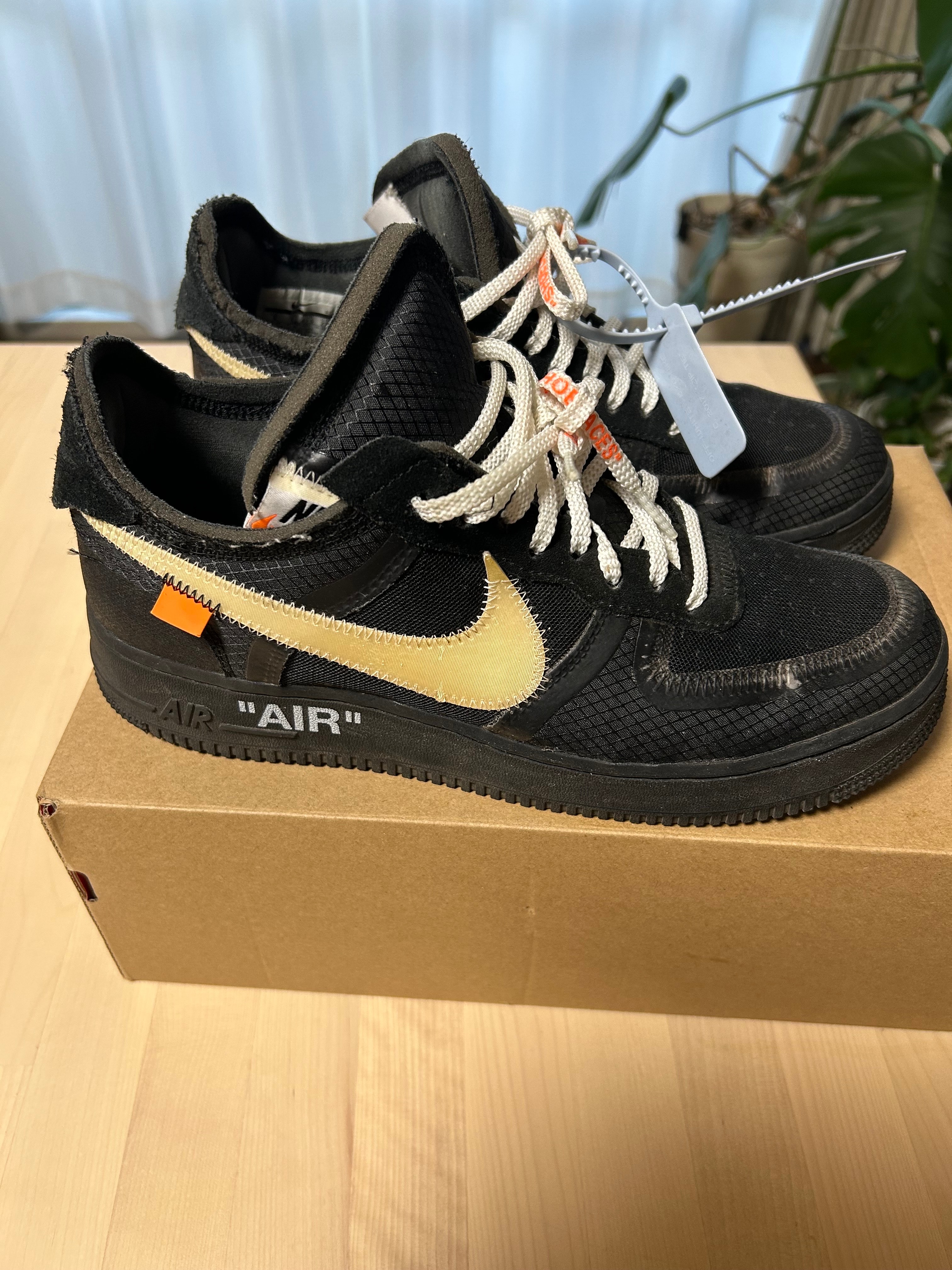 Off-White × Nike Air Force 1 Low "Black"