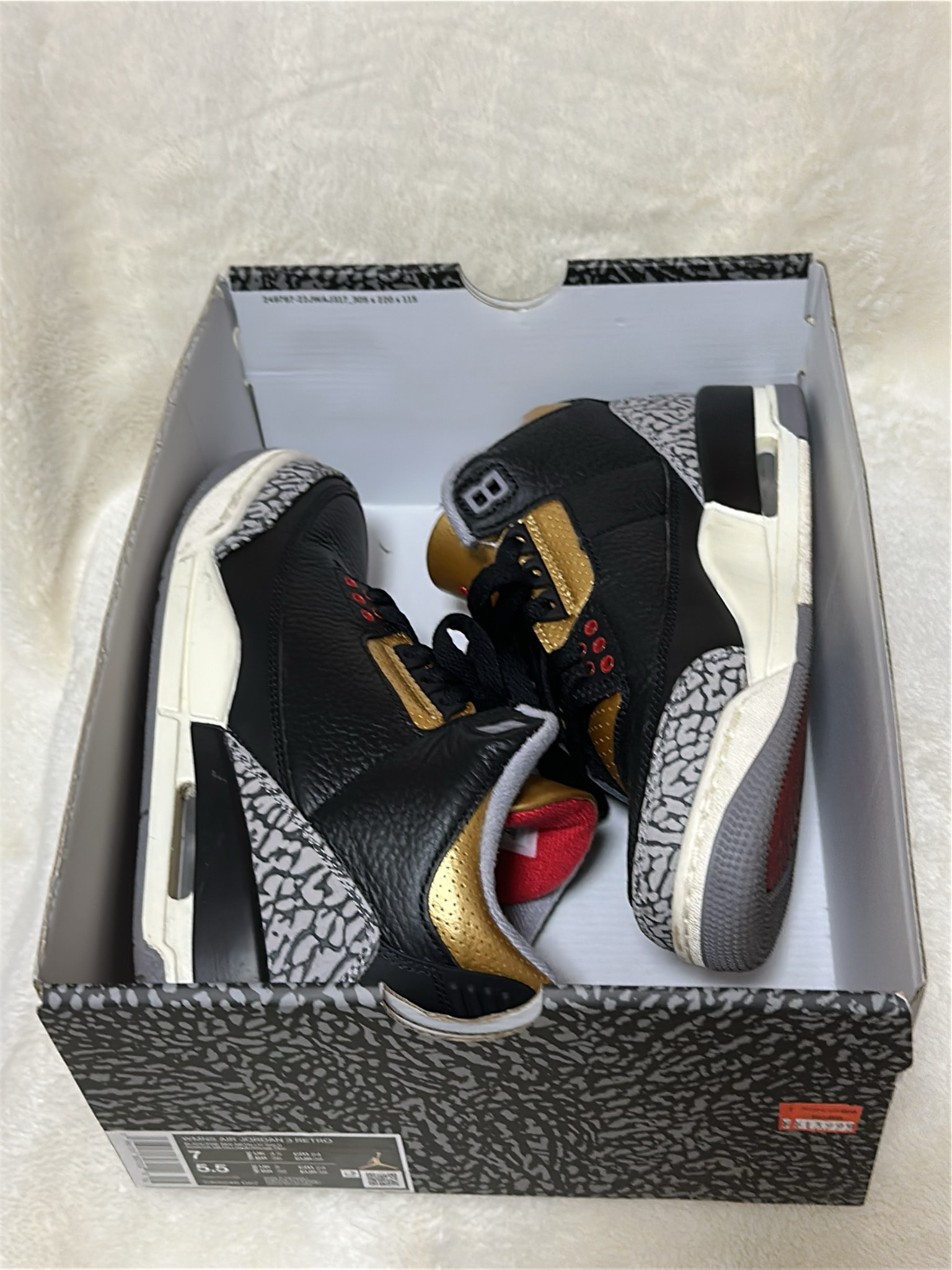 Nike Women's Air Jordan 3 "Black/Gold"