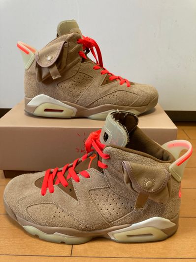 Travis Scott × Nike Air Jordan 6 "British Khaki"