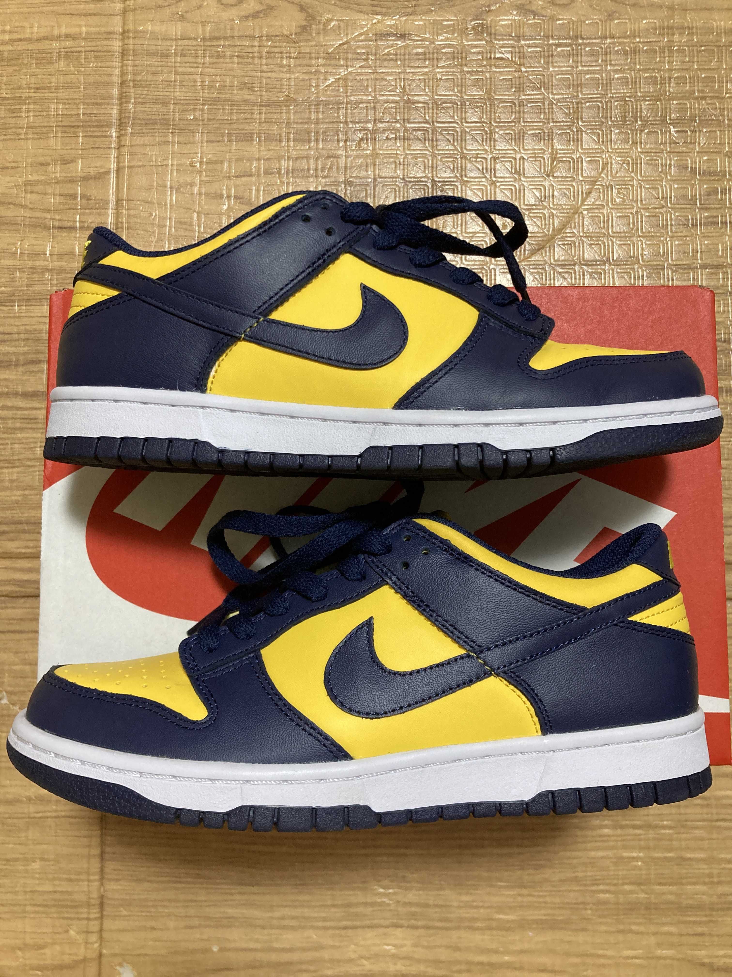 NIKE GS DUNK LOW "MICHIGAN"
