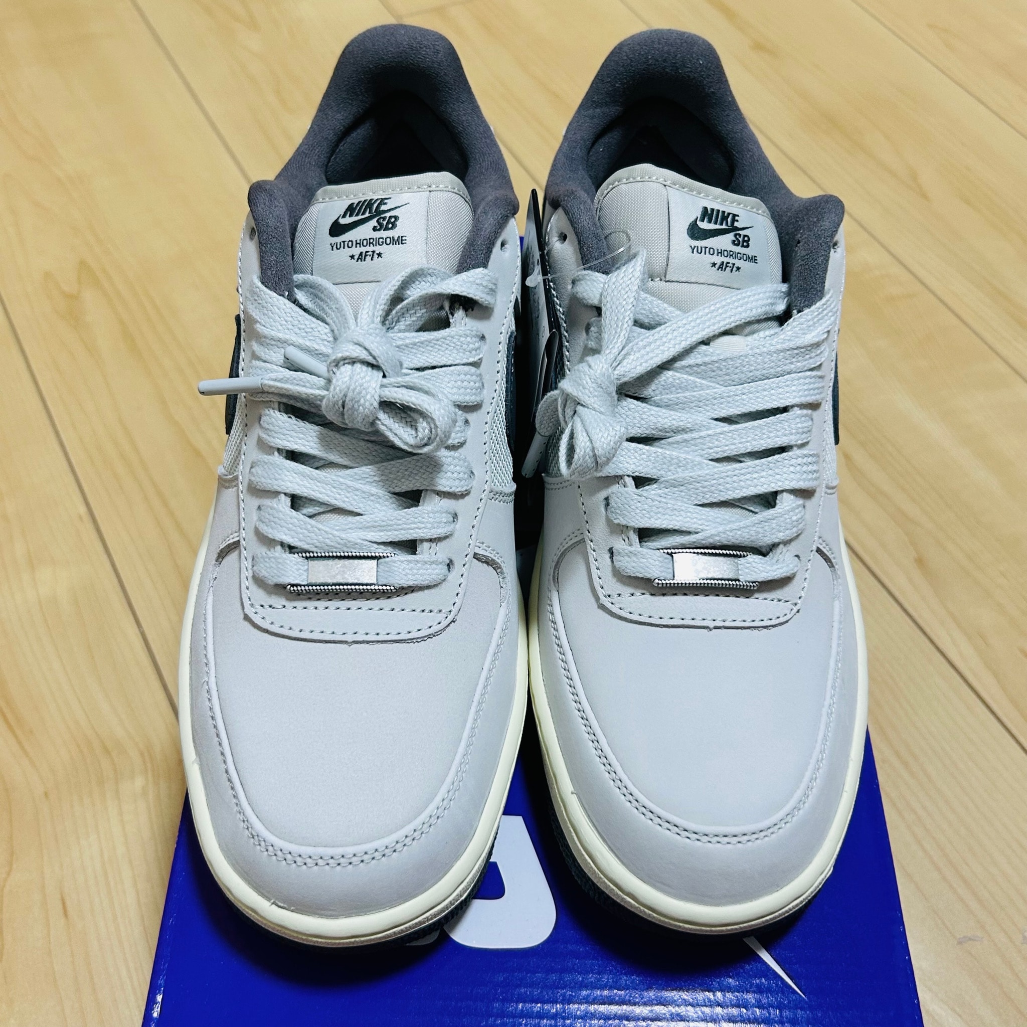 Yuto Horigome × Nike SB Air Force 1 Low "Light Bone/Iron Grey"
