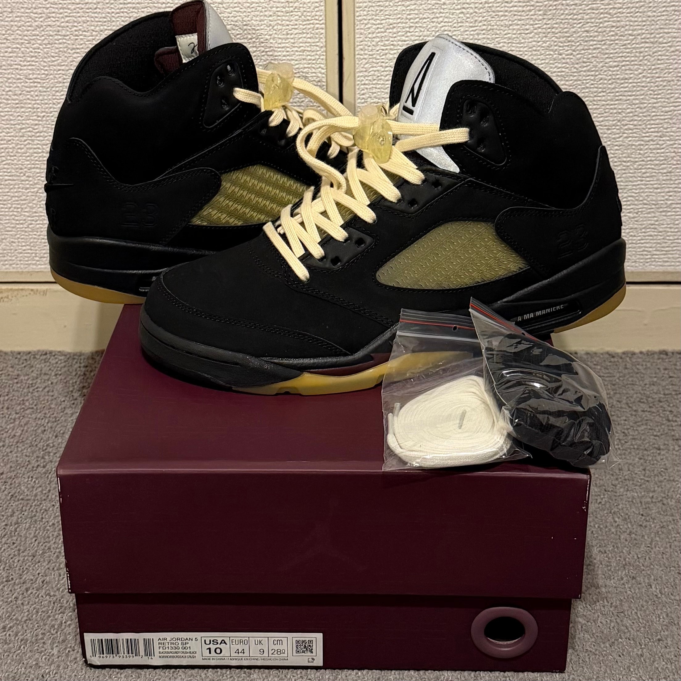 A Ma Maniere × Nike Air Jordan 5 Retro SP "Black"