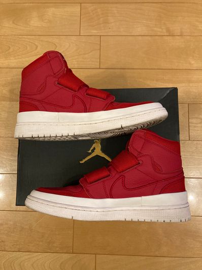 NIKE AIR JORDAN 1 RETRO HIGH DOUBLE STRAP GYM RED