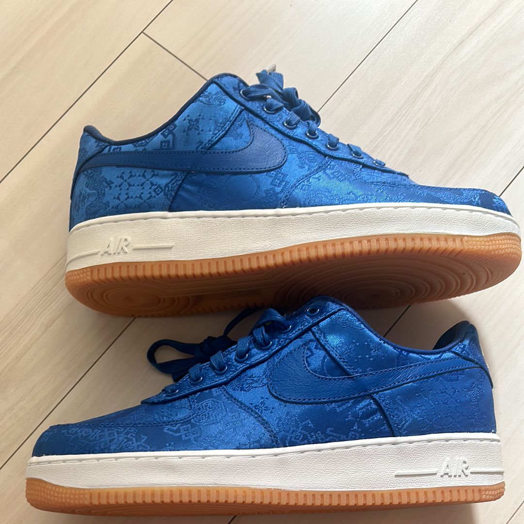 CLOT × Nike Air Force 1 Low "Blue"