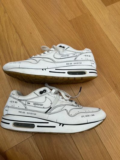 NIKE AIR MAX 1 "TINKER SCHEMATIC WHITE"