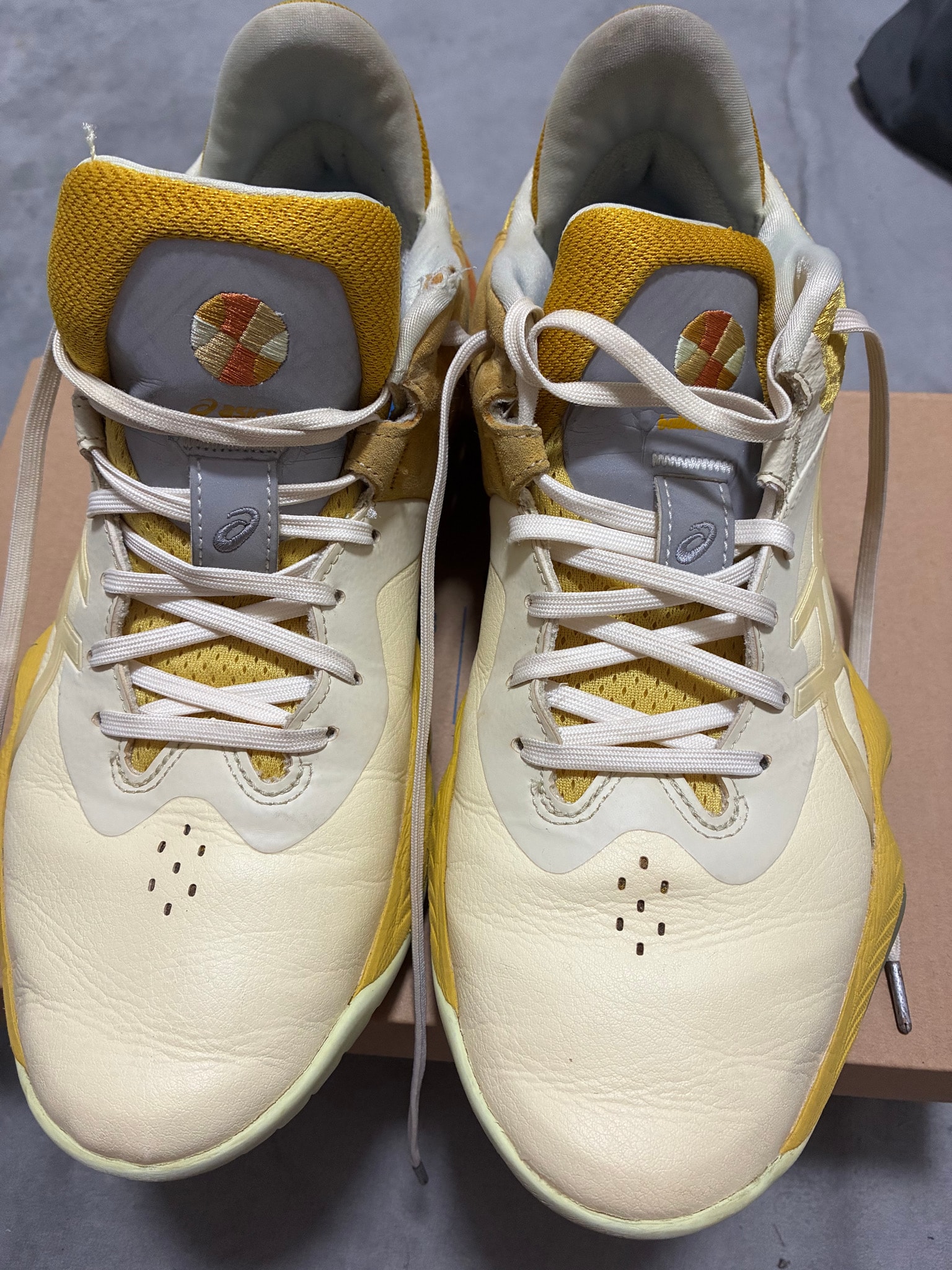 ballaholic × Asics Nova Surge Low "Vanilla/Mineral Brown"