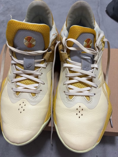 ballaholic × Asics Nova Surge Low "Vanilla/Mineral Brown"