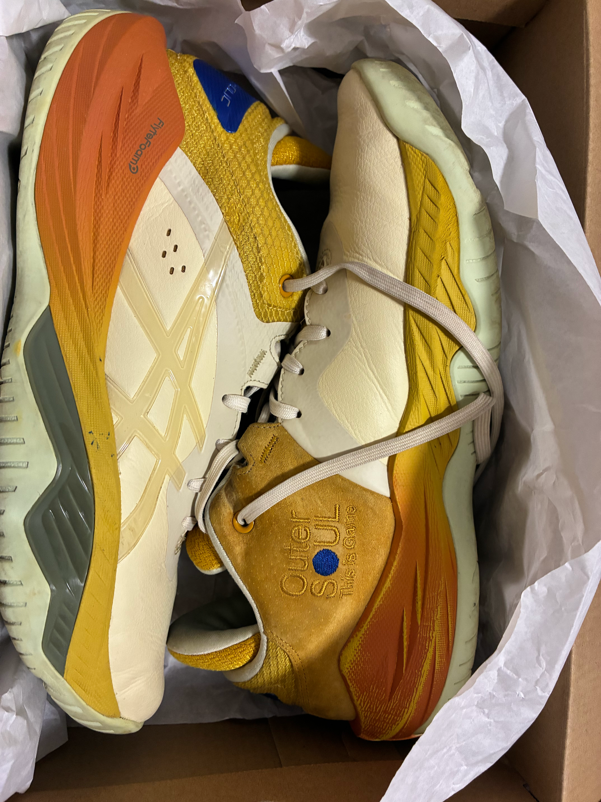 ballaholic × Asics Nova Surge Low "Vanilla/Mineral Brown"