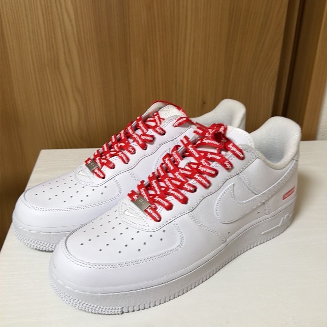 Supreme × Nike Air Force 1 Low "White"