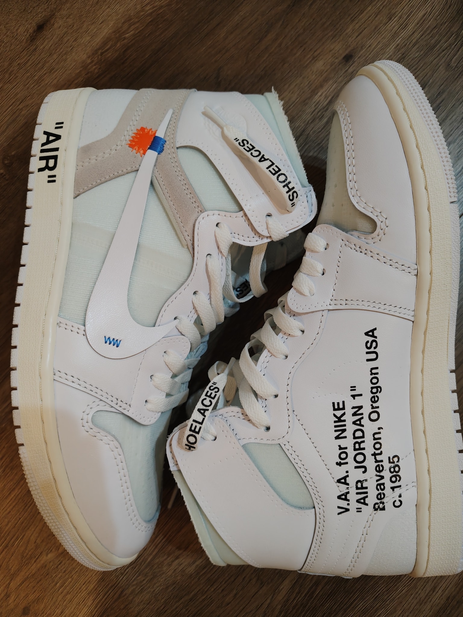 Virgil Abloh Archive (V.A.A.) × Nike Air Jordan 1 Retro High OG "Alaska"