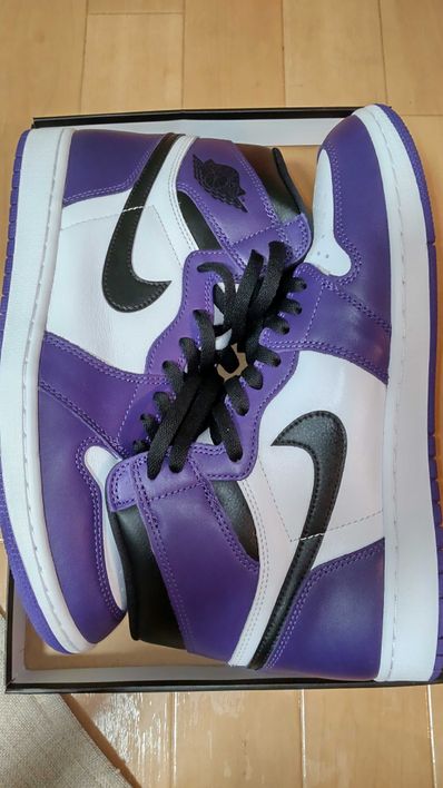 Nike Air Jordan 1 Retro High OG "Court Purple White/Black" (2020)