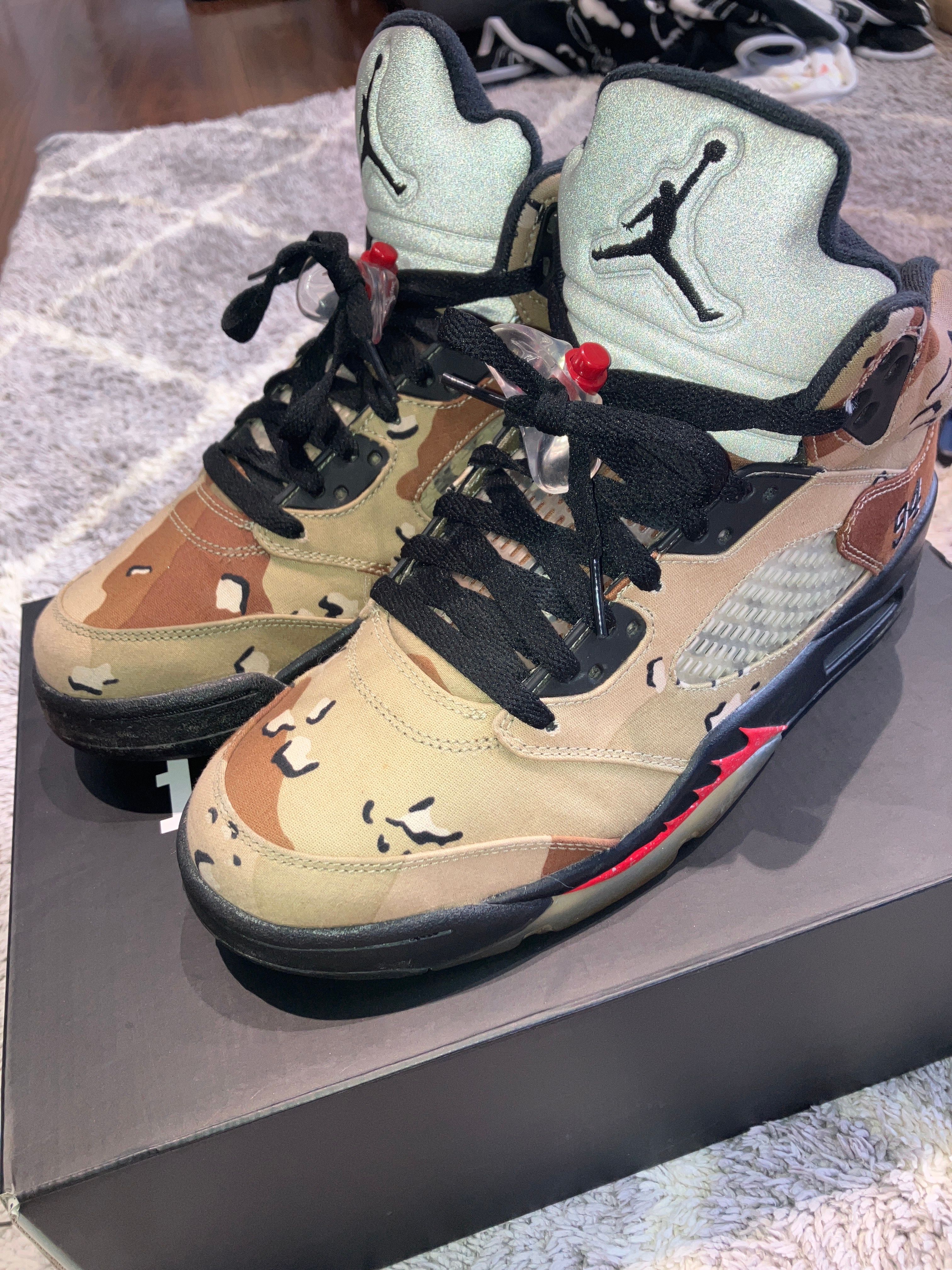 Supreme × Nike Air Jordan 5 Retro "Desert Camo"