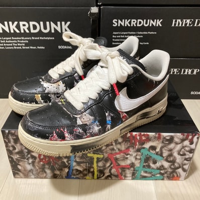 PEACEMINUSONE × Nike Air Force 1 Low Para Noise "Black" / G-DRAGON