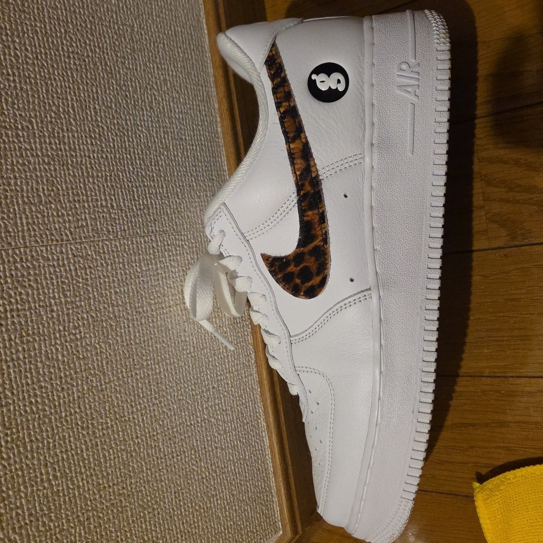 GOODENOUGH × Supreme × Nike Air Force 1 Low "White/Leopard" (25SS Week15)