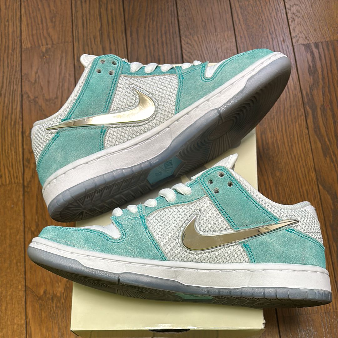 APRIL SKATEBOARDS × Nike SB Dunk Low Pro QS "White and Multi-Color"