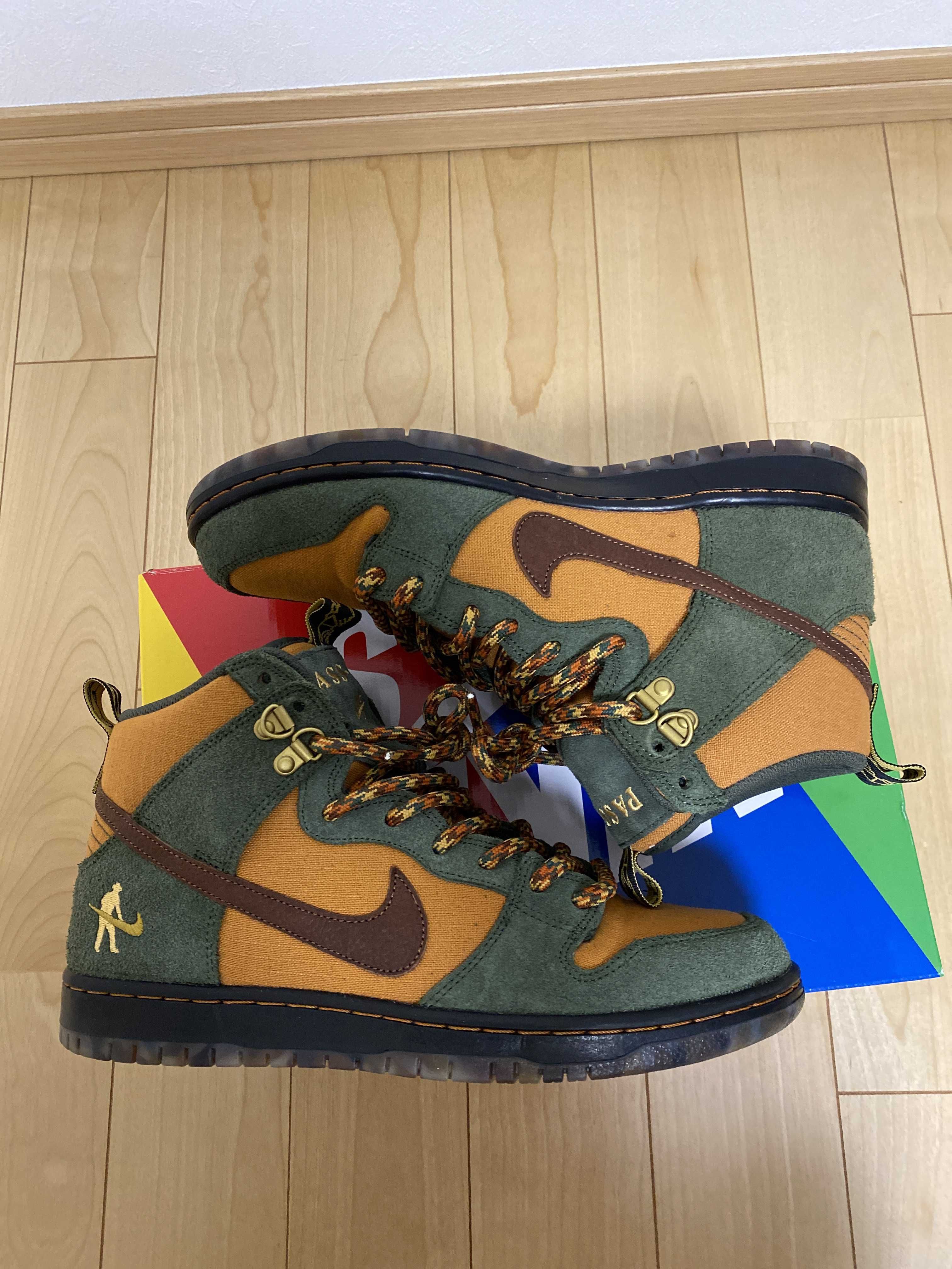 PASS~PORT × Nike SB Dunk High "Work Boot"