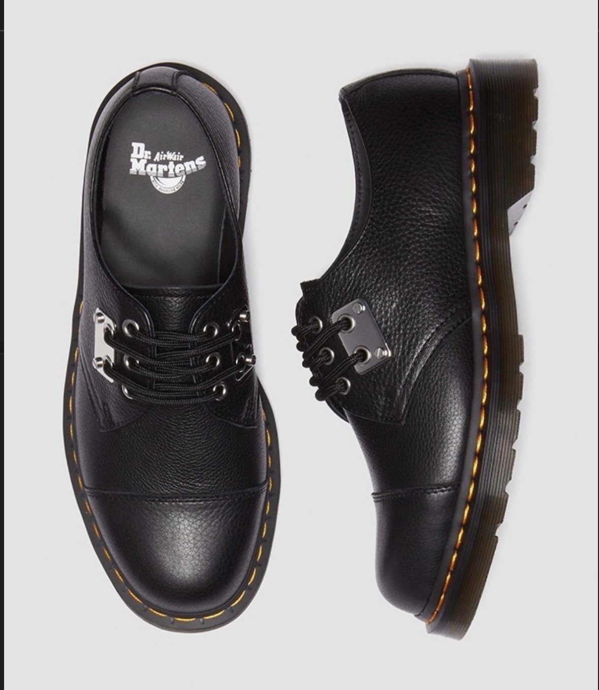 ドクターマーチン 1461 ハードウェア 3ホール シューズ "ブラック"