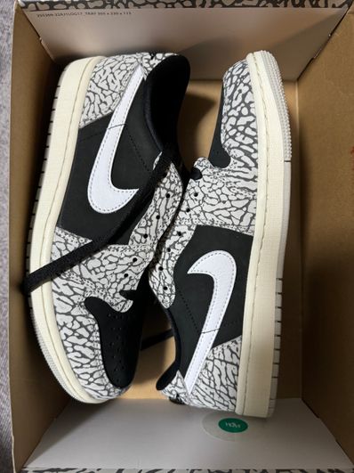 Nike Air Jordan 1 Retro Low OG "Black Cement"