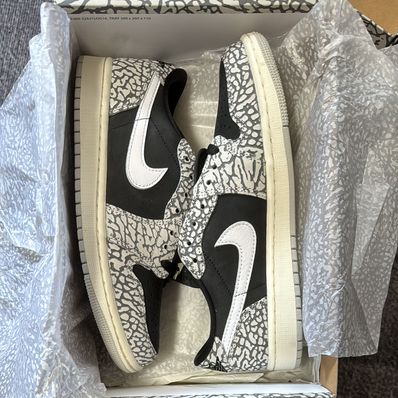 Nike Air Jordan 1 Retro Low OG "Black Cement"
