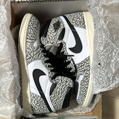 Nike Air Jordan 1 High OG "White Cement/Safari"