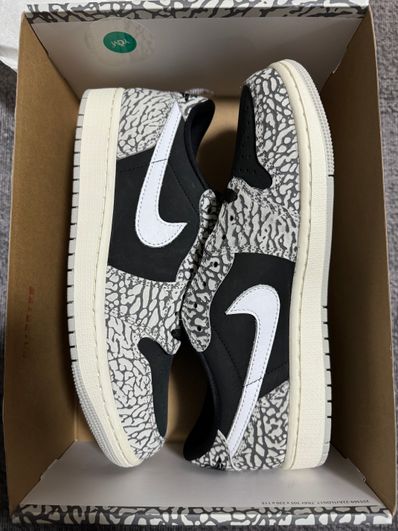 Nike Air Jordan 1 Retro Low OG "Black Cement"