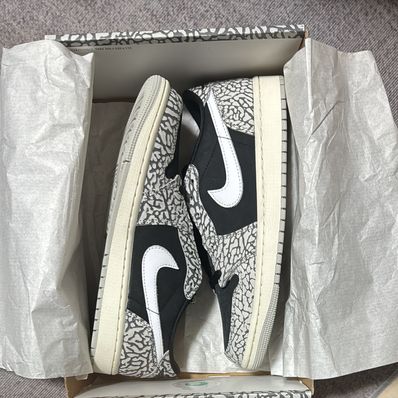 Nike Air Jordan 1 Retro Low OG "Black Cement"