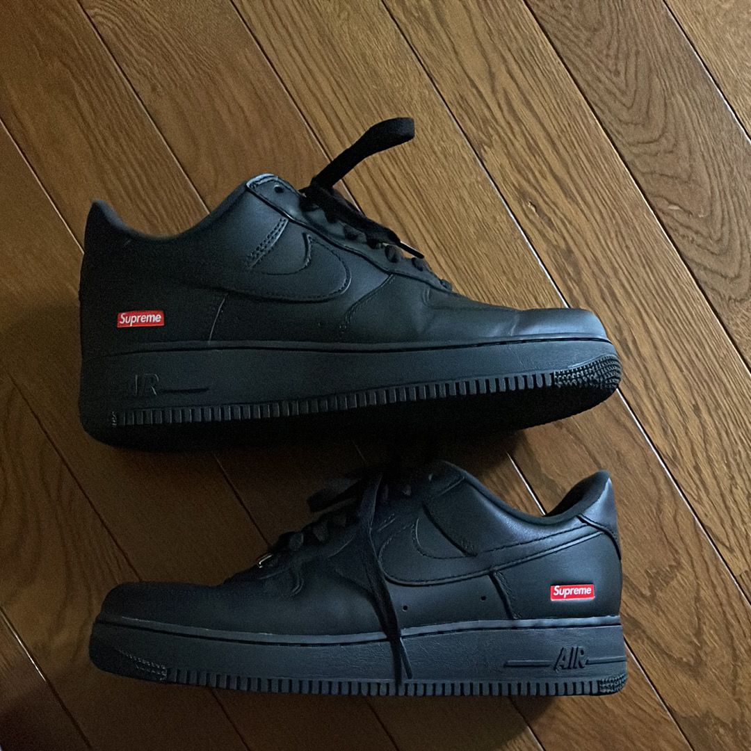 Supreme × Nike Air Force 1 Low "Black"