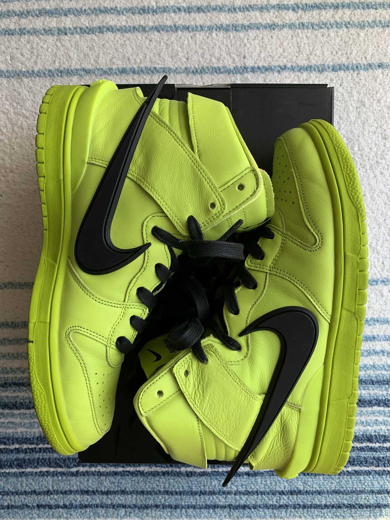 AMBUSH × NIKE DUNK HIGH "FLASH LIME"