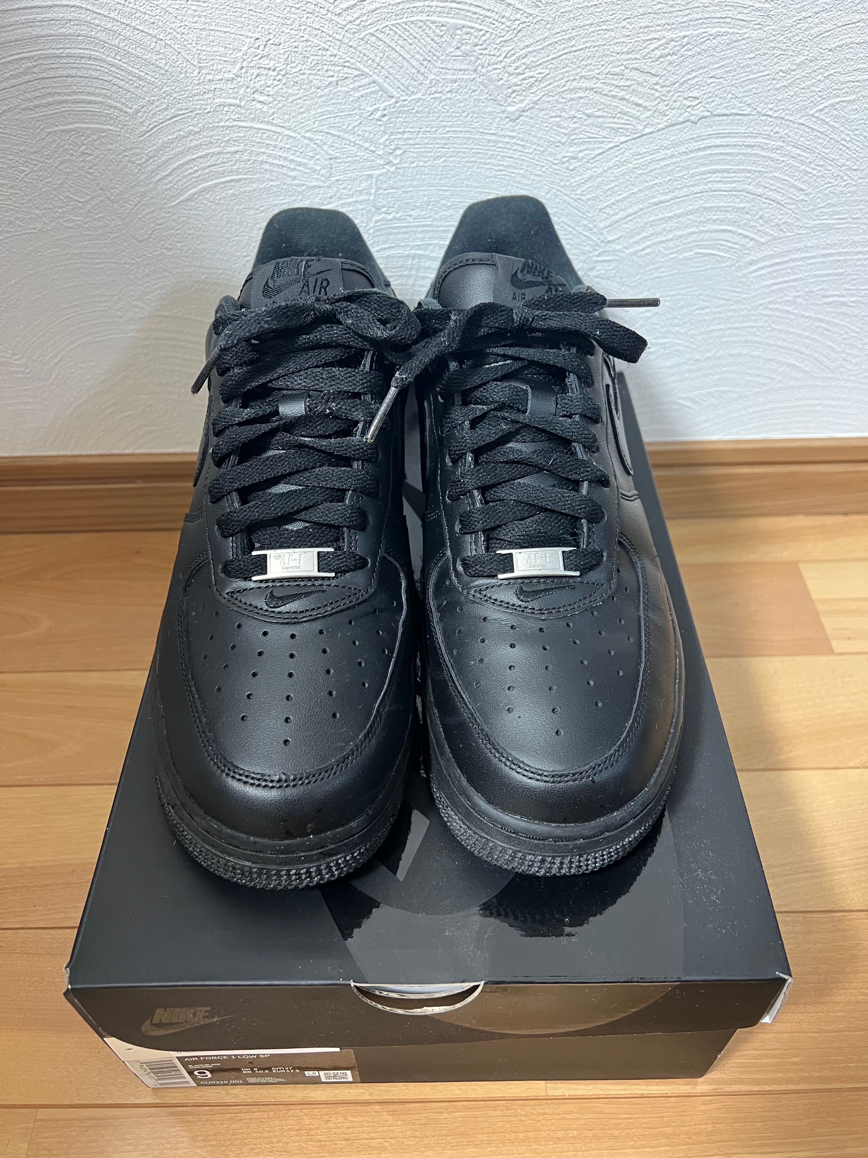 Supreme × Nike Air Force 1 Low "Black"