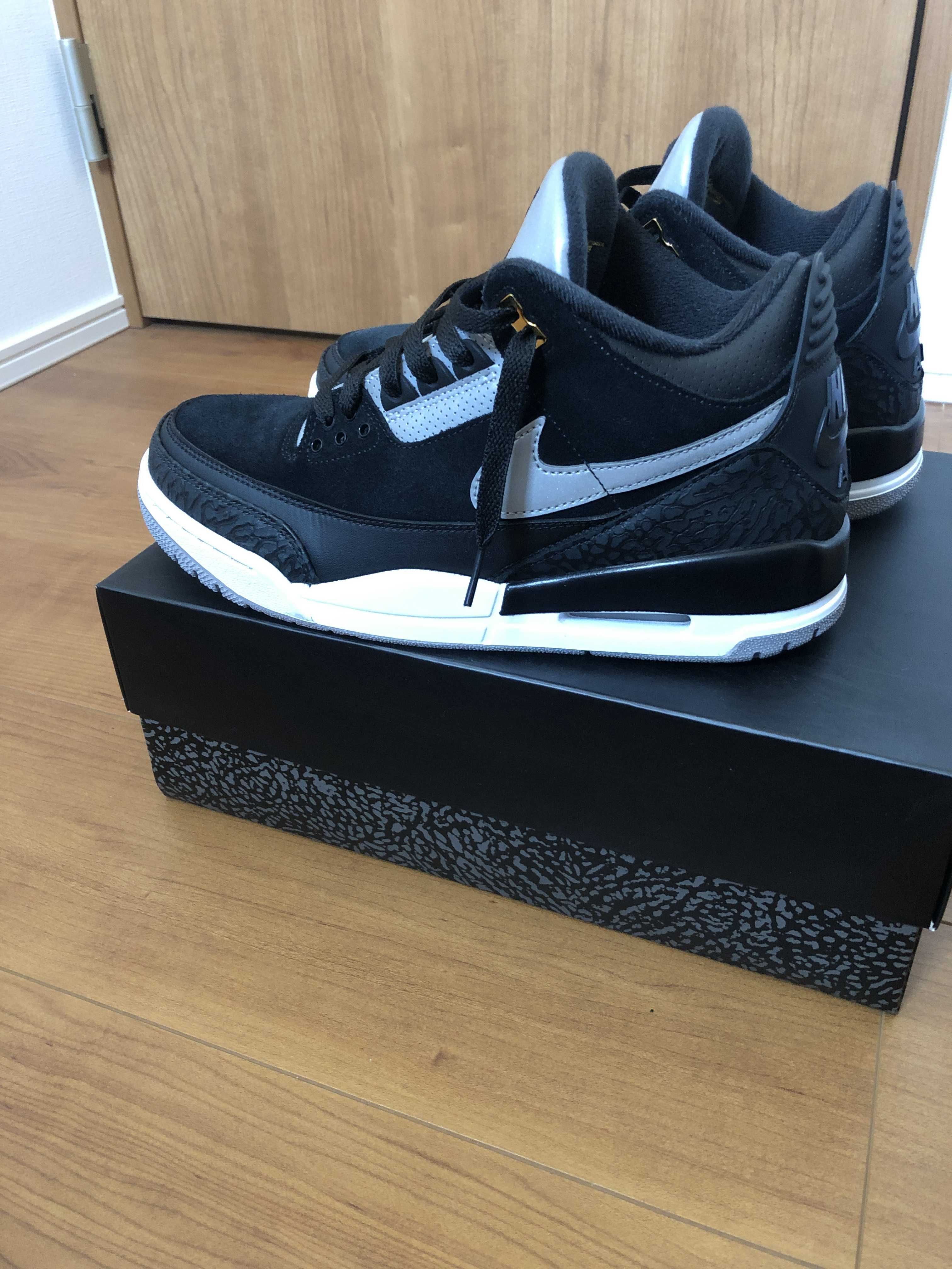 Nike Air Jordan 3 Retro Tinker "Black/Cement Grey"