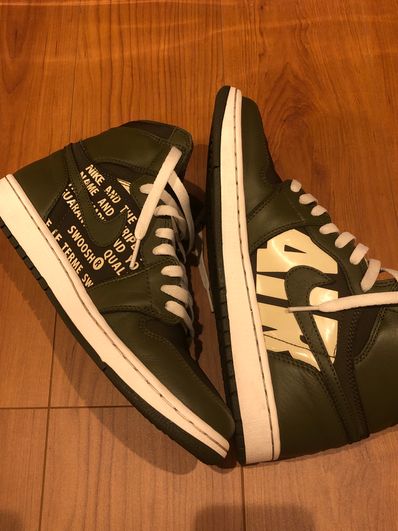 Nike Air Jordan 1 Retro High "Olive Canvas"