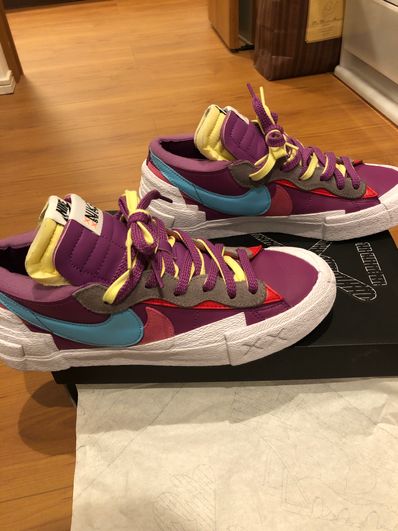 KAWS × sacai × Nike Blazer Low "Purple Dusk"