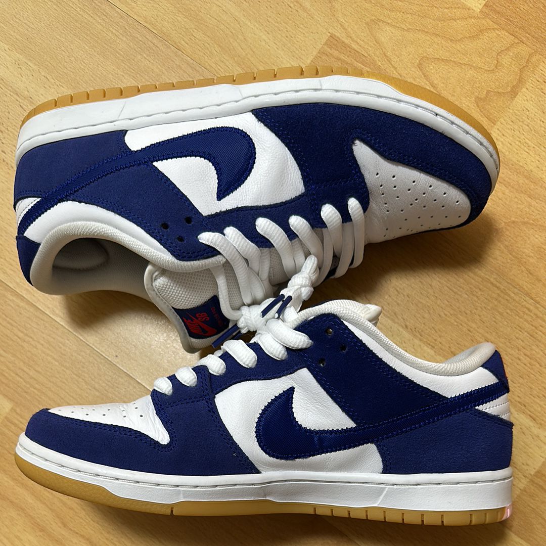 Nike SB Dunk Low "Los Angeles Dodgers/Deep Royal Blue"