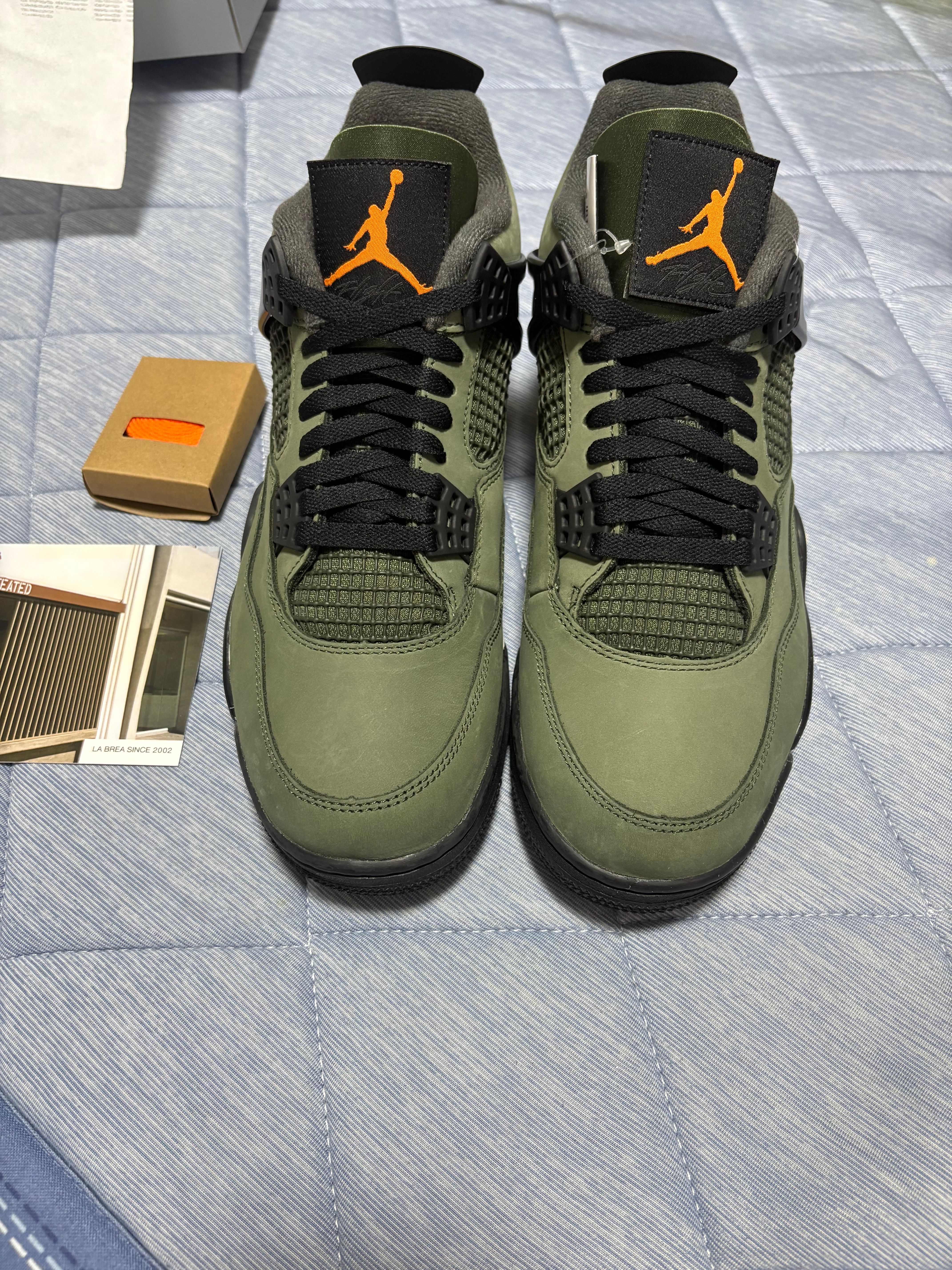 UNDEFEATED × Nike Air Jordan 4 Retro "Deep Green" (2025)