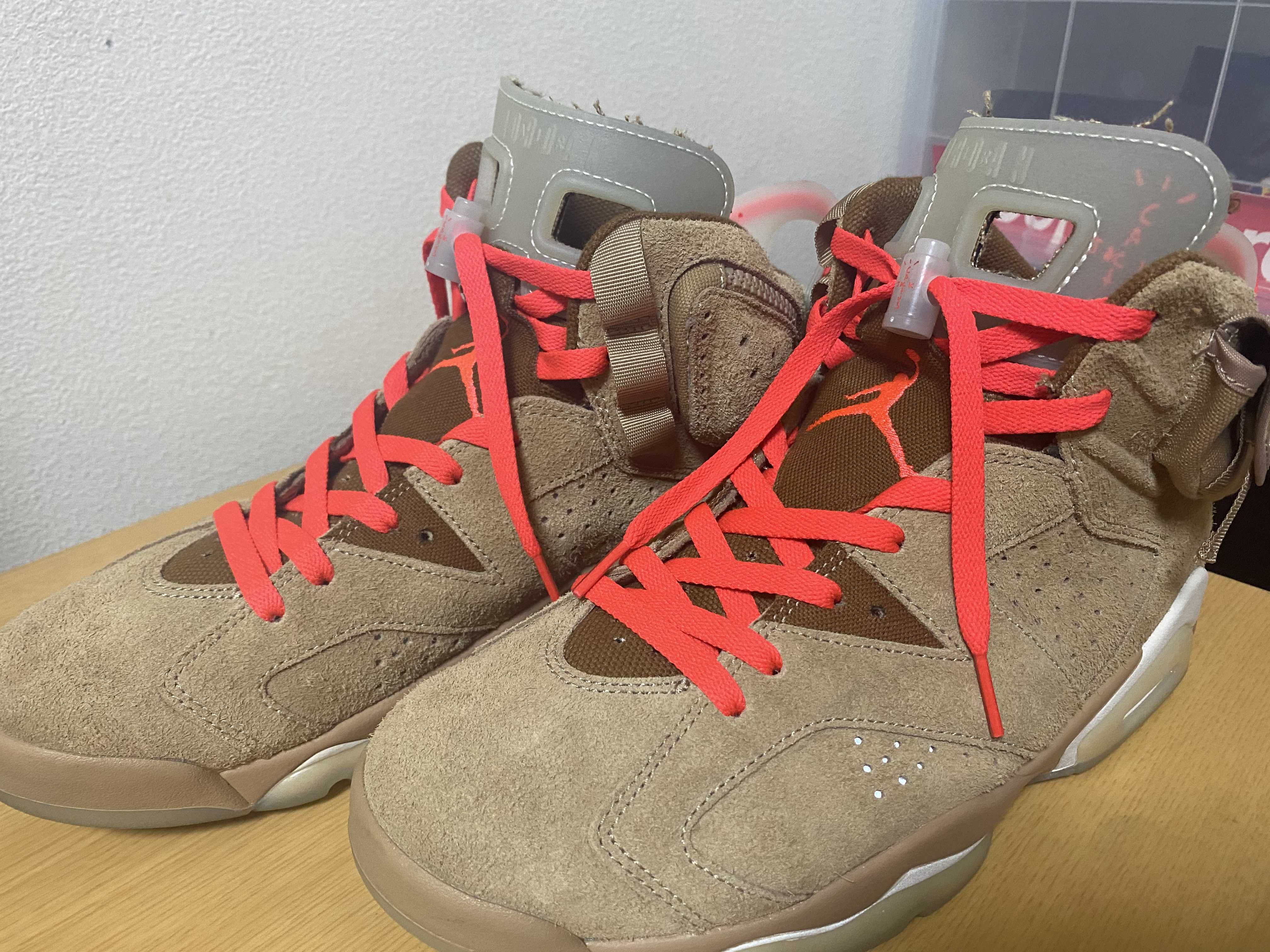 Travis Scott × Nike Air Jordan 6 "British Khaki"