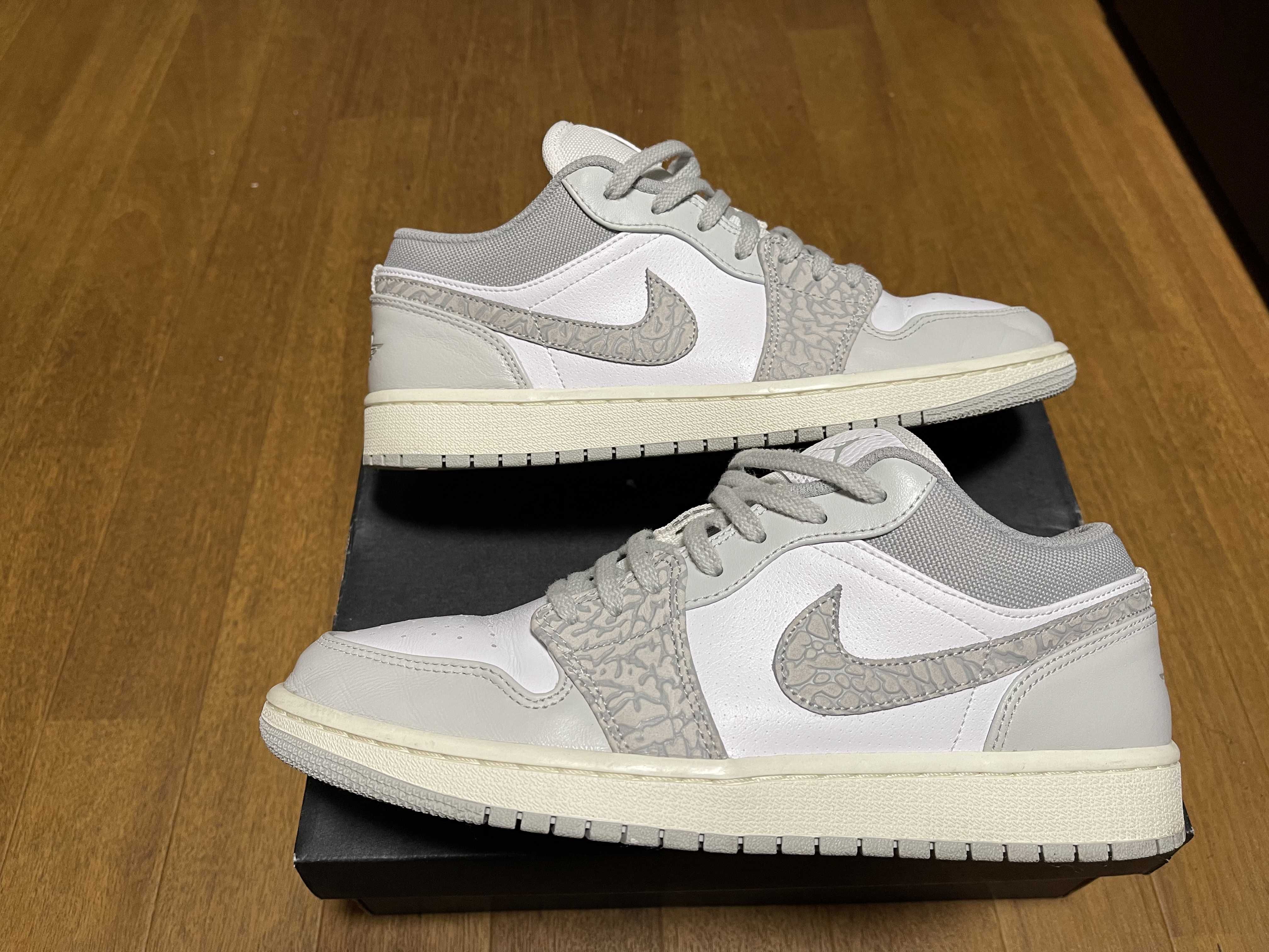Nike Air Jordan 1 Low PRM "Elephant Print/Safari"