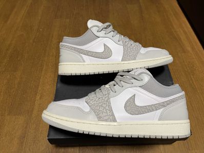 Nike Air Jordan 1 Low PRM "Elephant Print/Safari"