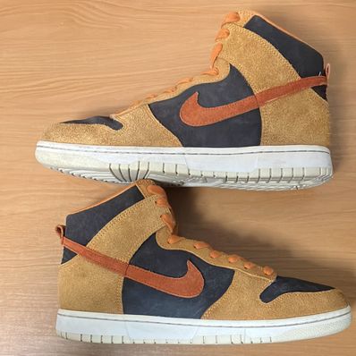 NIKE DUNK HIGH PRM "DARK CURRY"