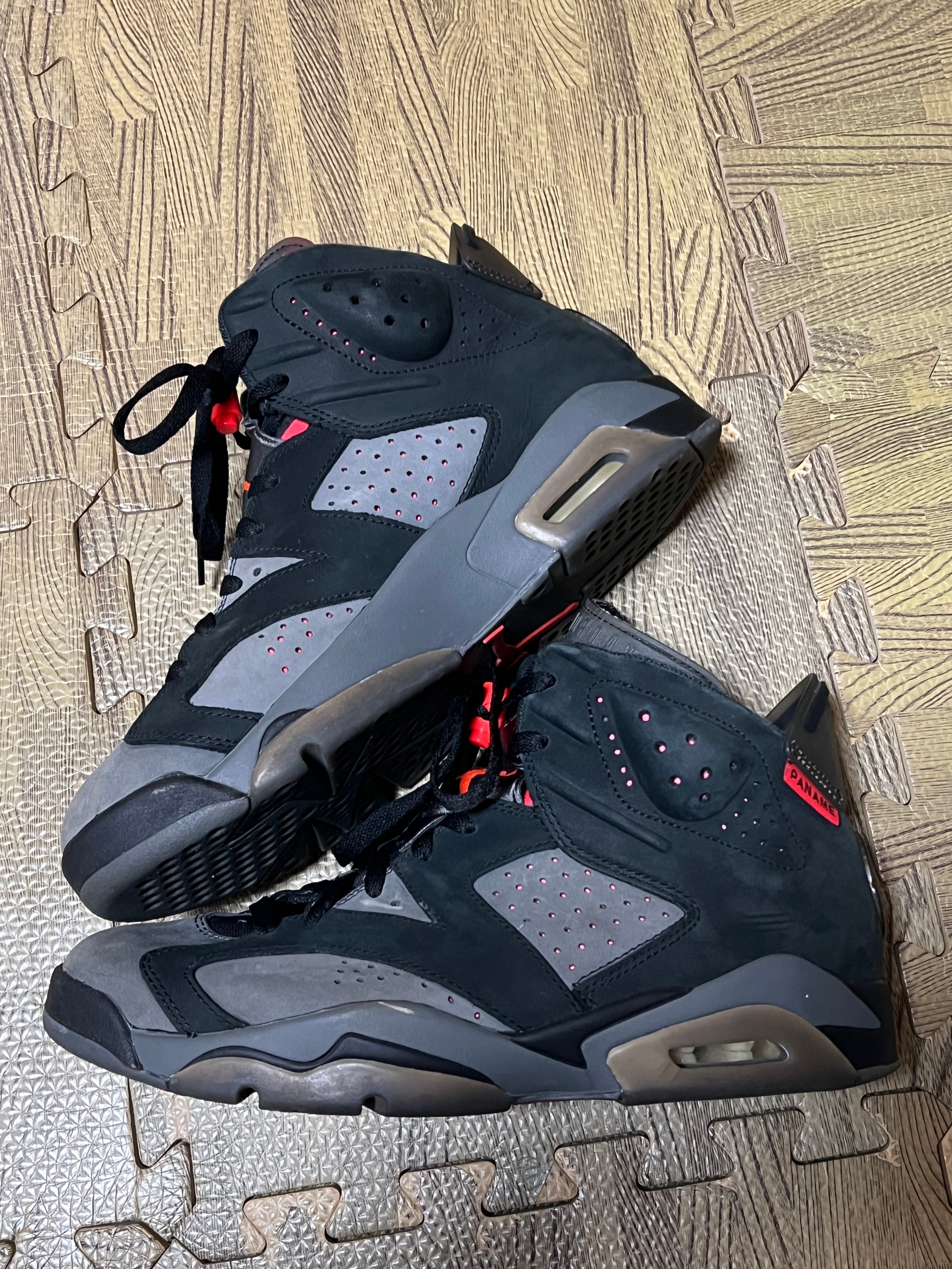 ナイキ×パリサンジェルマン エアジョーダン6 レトロ インフラレッド