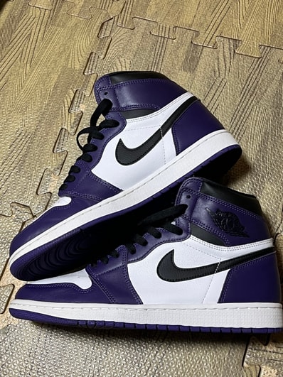 Nike Air Jordan 1 Retro High OG "Court Purple White/Black" (2020)