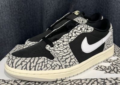 Nike Women's Air Jordan 1 Retro Low OG "Black Cement"
