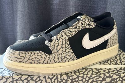 Nike Women's Air Jordan 1 Retro Low OG "Black Cement"