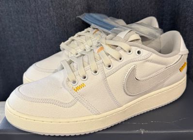 UNION × Nike Air Jordan 1 Low KO "White Canvas"